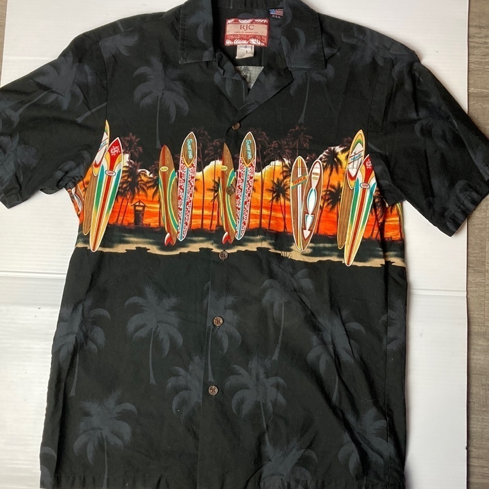 RJC Hawaiian shirt made in USA